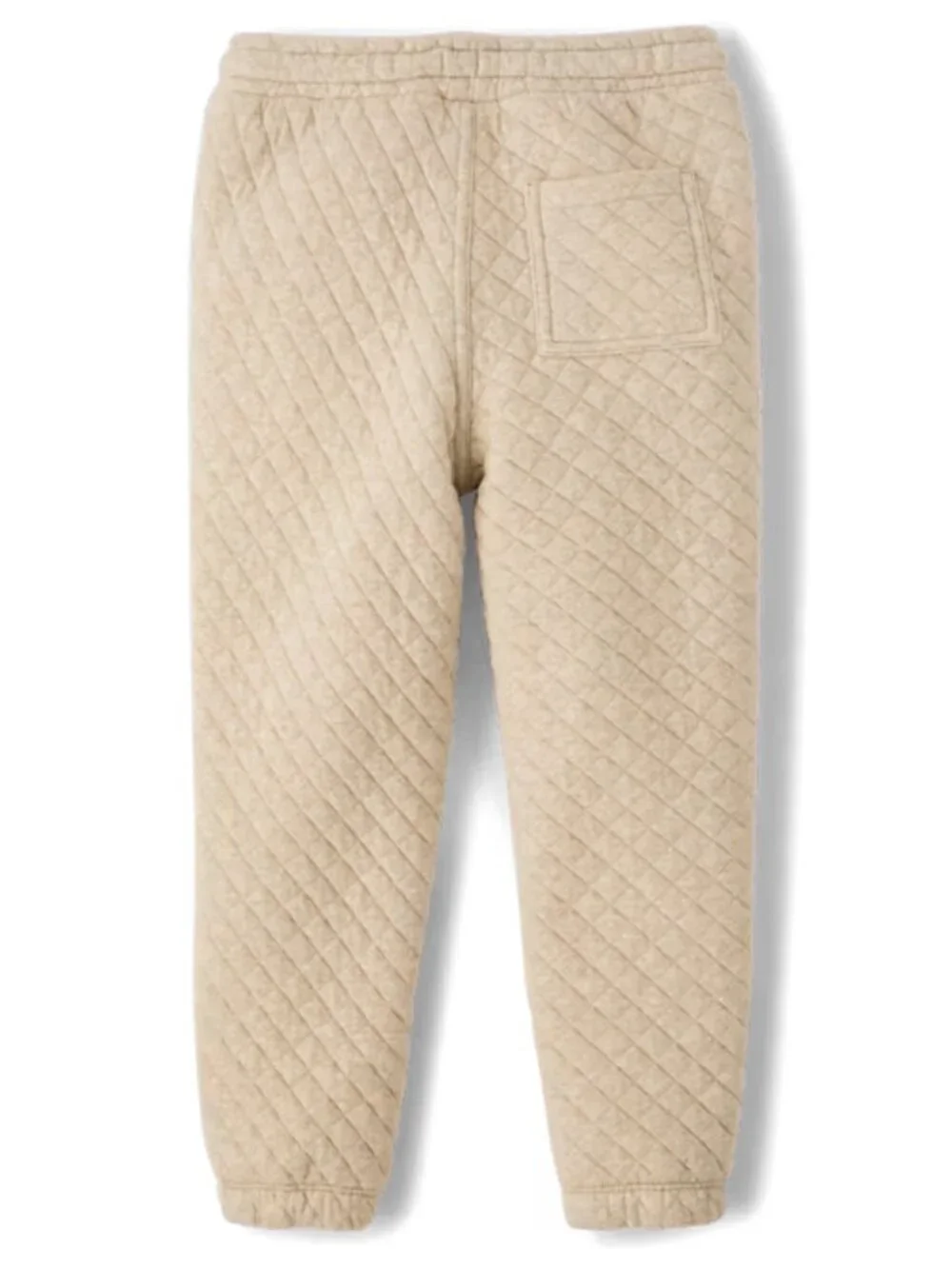 NWT New Gymboree Quilted Jogger Beige Cotton Pants Size 2T